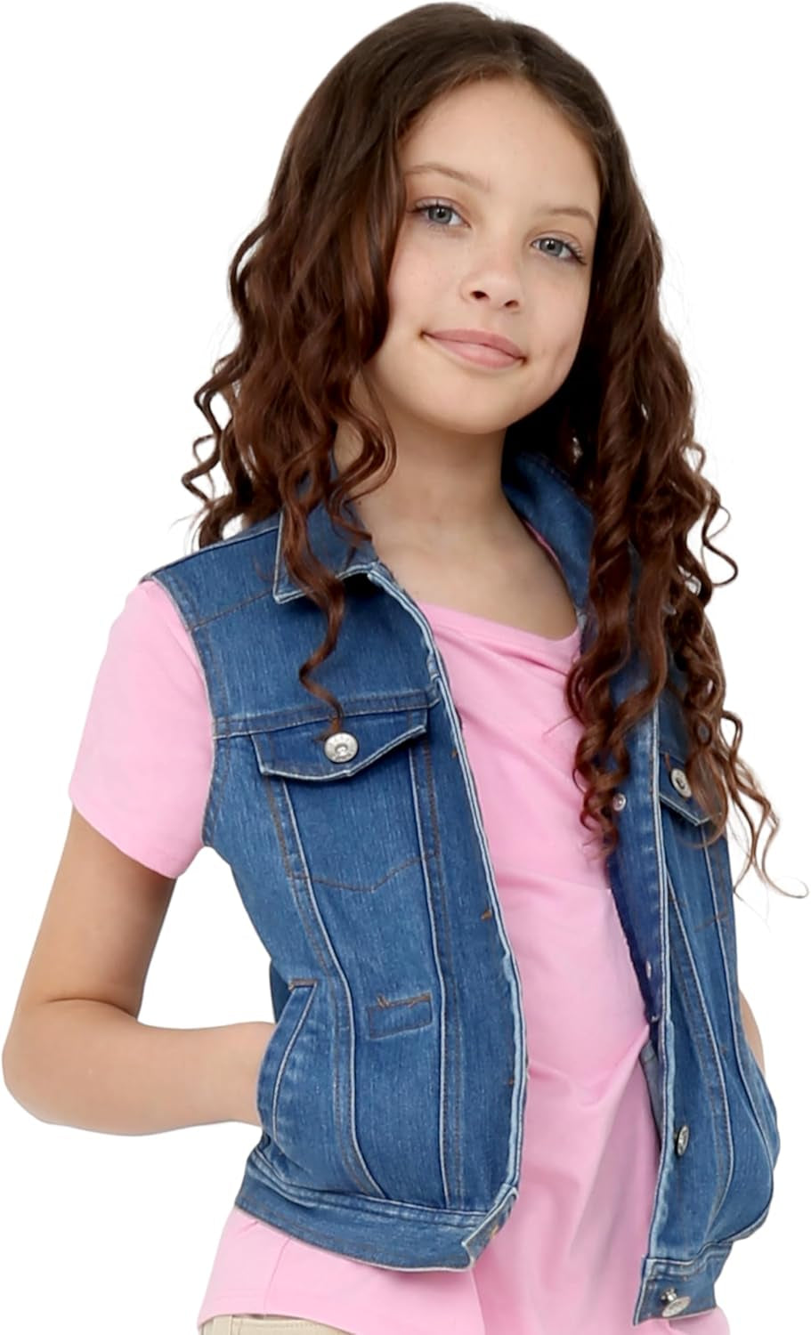 – Denim Weighted Vest for Teens – Sensory Weighted Vest Provides Soothing Weight for Teens with Sensory Issues – X-Large