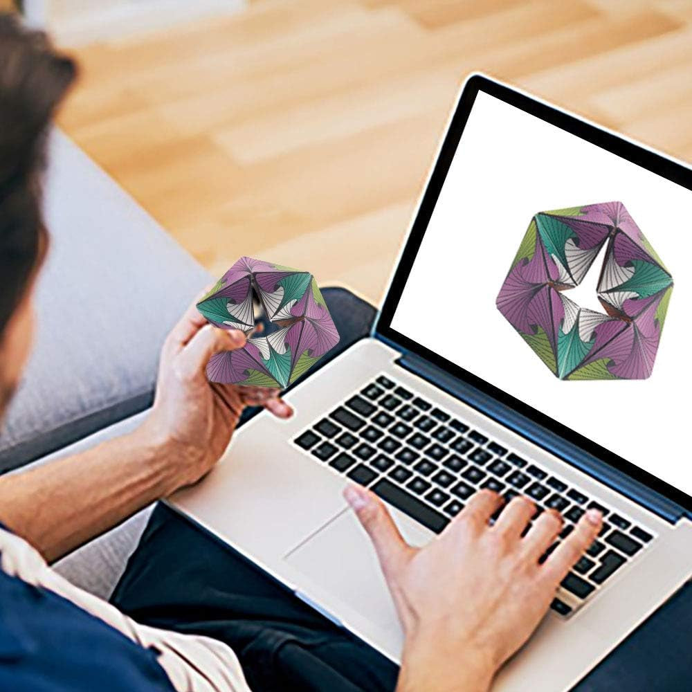 Fidget Toys for Kids, Desk Toy for Adults to Stay Calm and Focused, Magic Cube for Girls and Boys over 3 Years Old