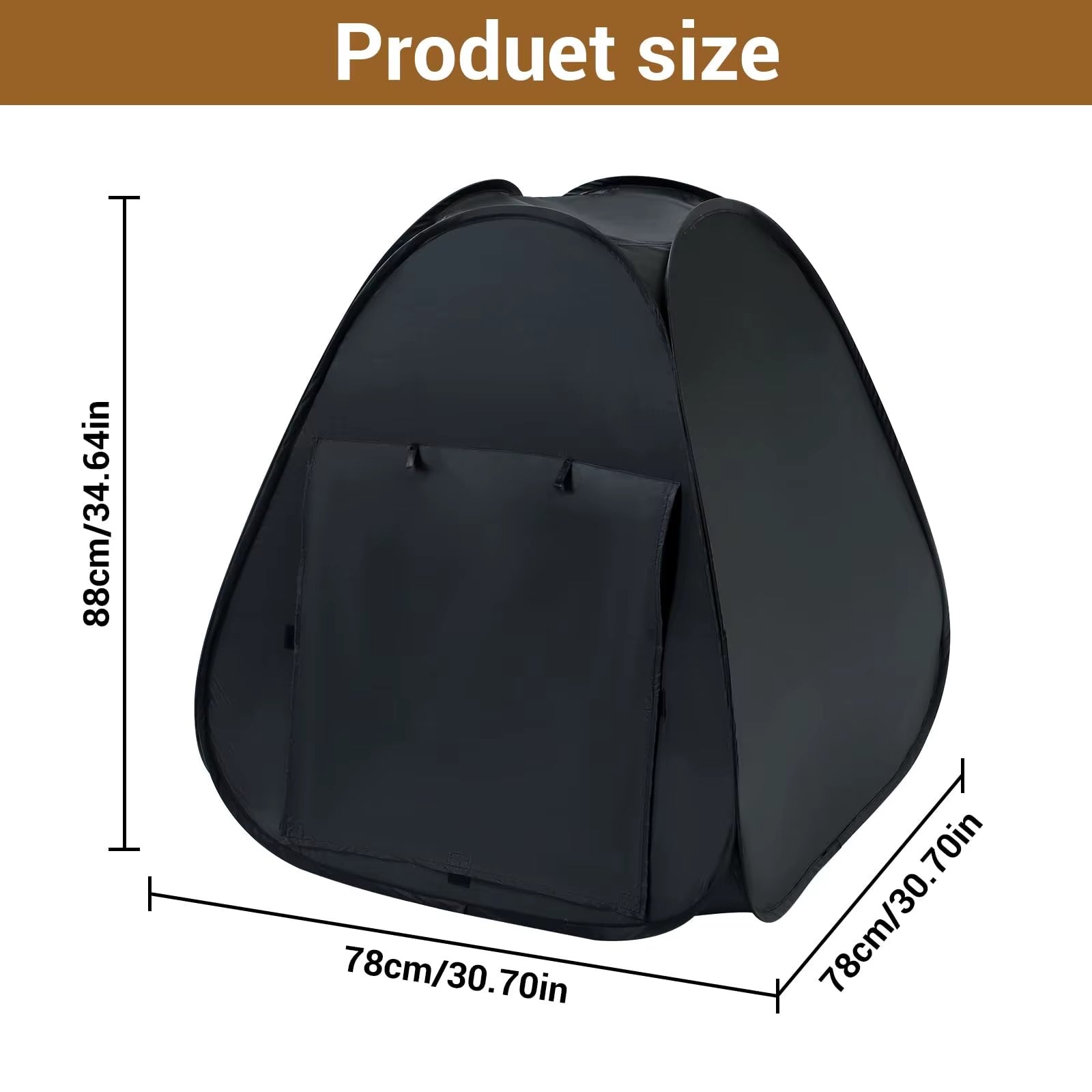 Blackout Sensory Tent Foldable Kids Calm Corner Tent with Storage Bag Blackout Tent Children Indoor Tent for Autistic Children