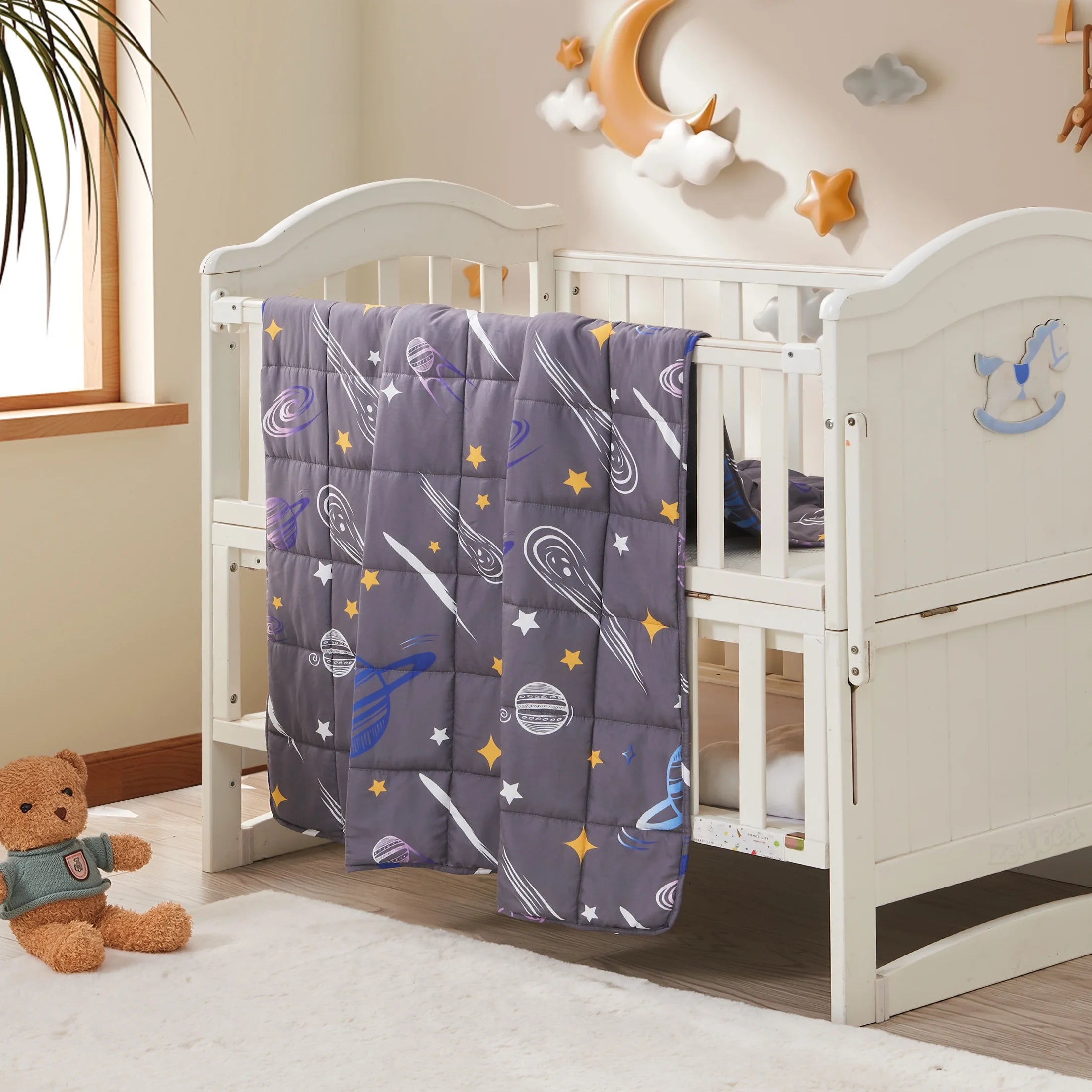 Weighted Blanket for Kids (36"X48", 3Lbs) Cooling Weighted Lap Blanket, Toddler Weighted Blanket