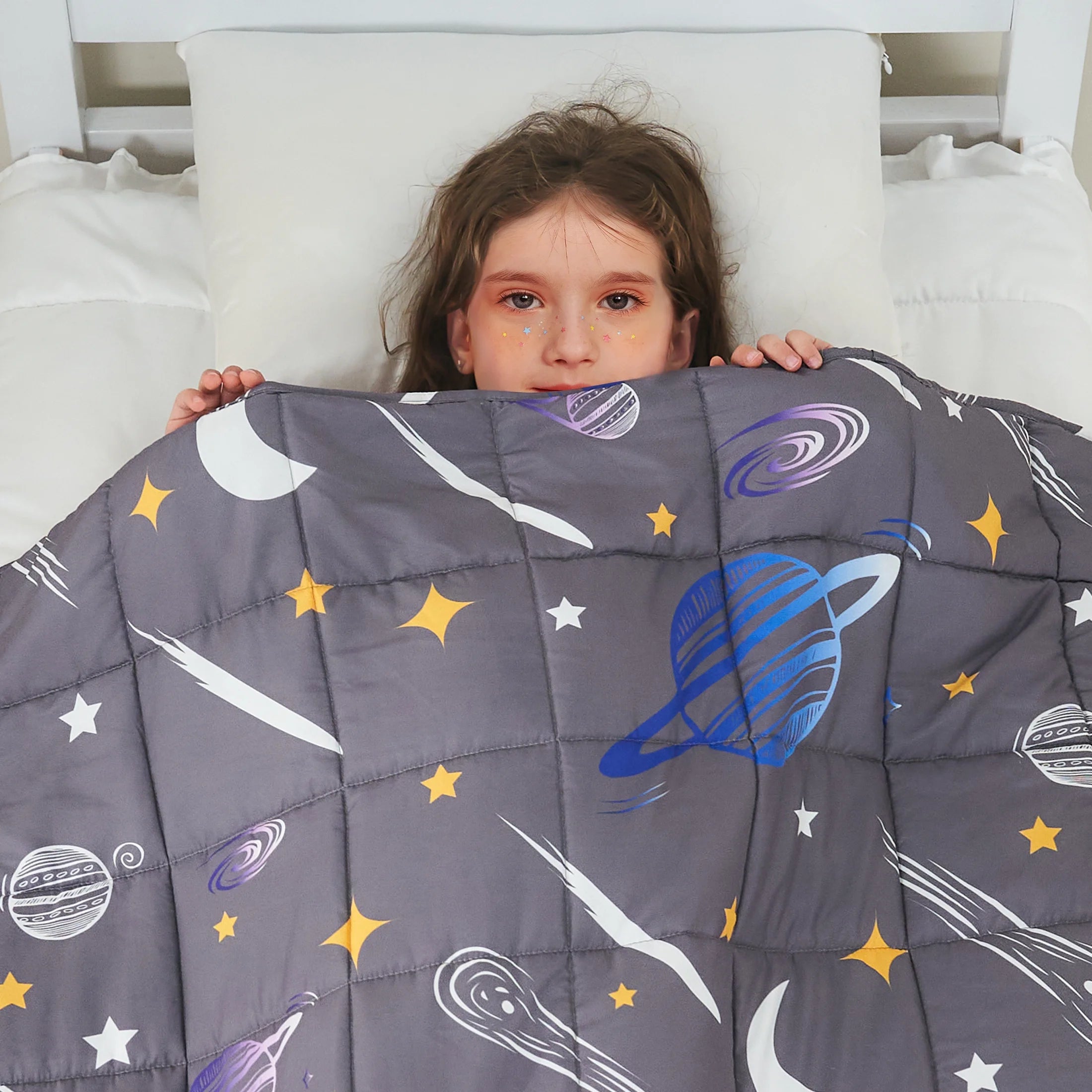 Weighted Blanket for Kids (36"X48", 3Lbs) Cooling Weighted Lap Blanket, Toddler Weighted Blanket