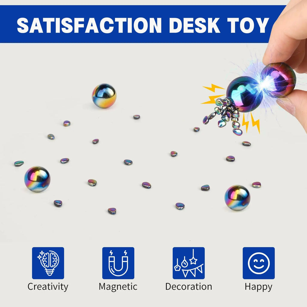 Magnet Balls Anti-Stresses Fidget Toys ,20Pcs Desk EDC Stress Relief Toys Sensory Game Antistress for ADHD Autism Adults Man