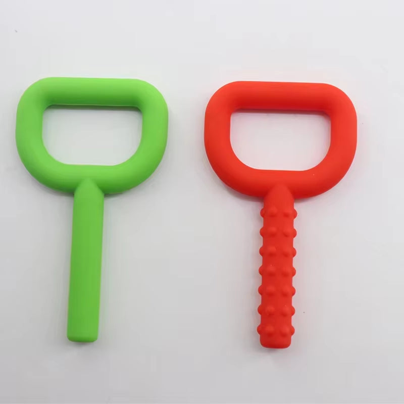 Speech Therapy Teeth Massager Adult Children Speak Oral Muscle Rehabilitation Training Chewing Tube Autism Sensory Therapy Tool
