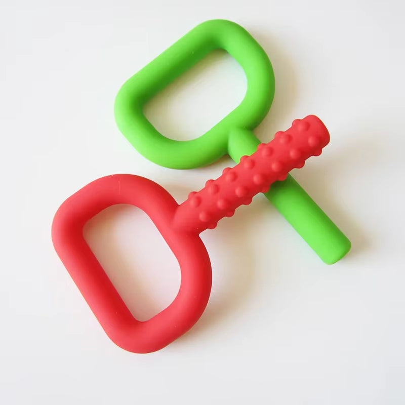 Speech Therapy Teeth Massager Adult Children Speak Oral Muscle Rehabilitation Training Chewing Tube Autism Sensory Therapy Tool