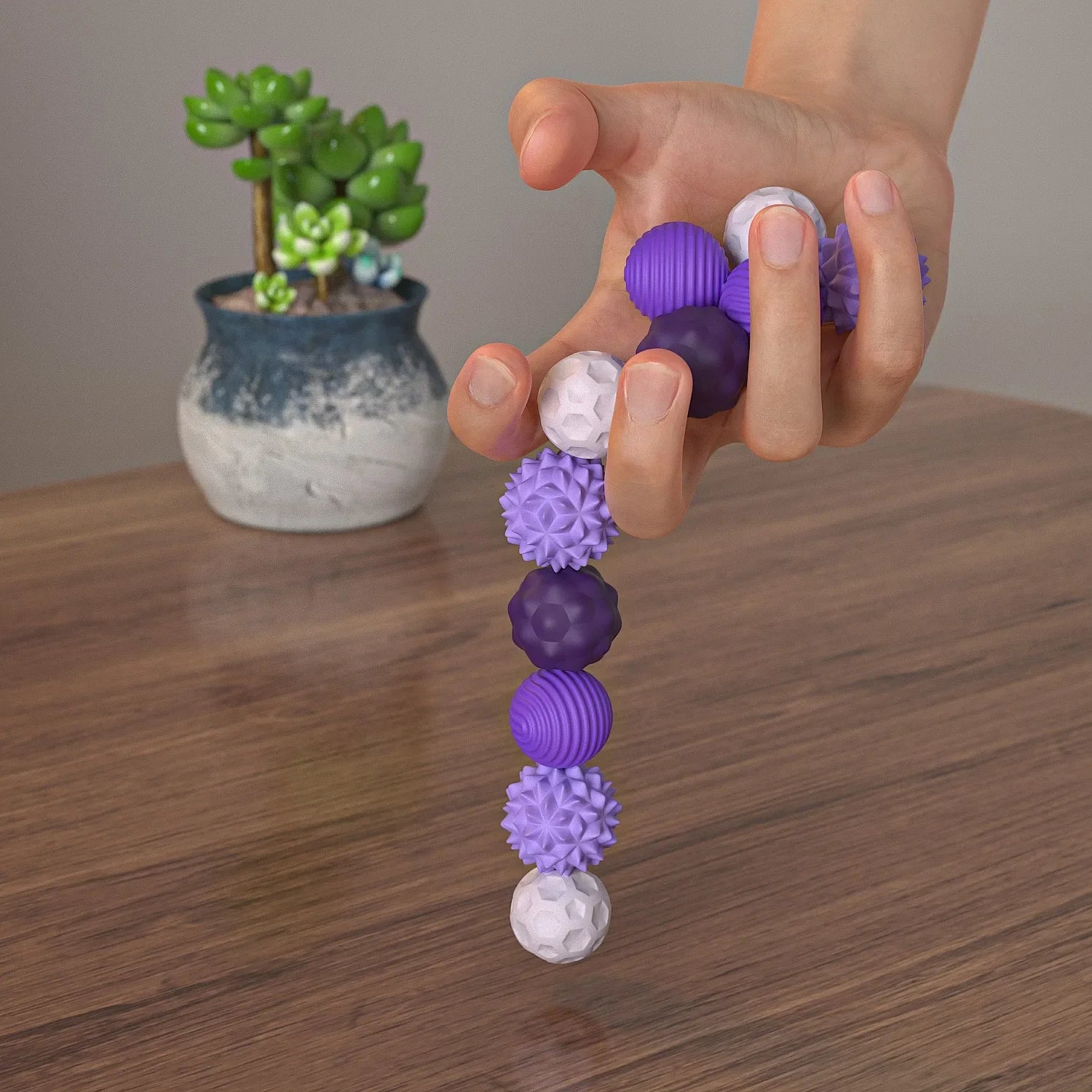 Silicone Magnetic Sensory Balls Fidget Toy Worry Balls Autism Calming Fidgeting Toy Adults Anxiety Relief Stress Sensory Toy