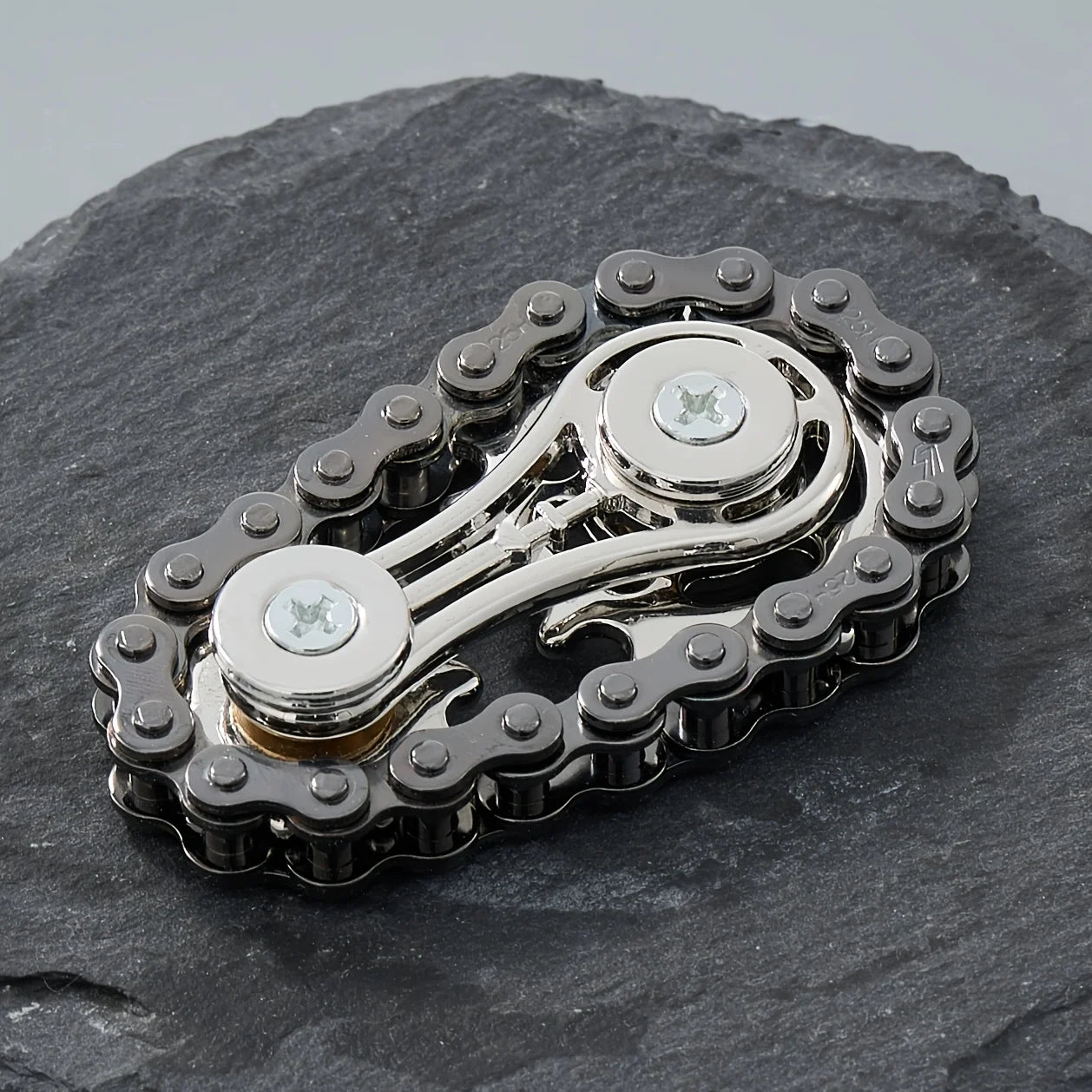 New Sprockets Flywheel Fingertip Gyro Fidget Spinner Antistress Anxiety Metal Bike Chains EDC Spinner Fidget Toys for Adult