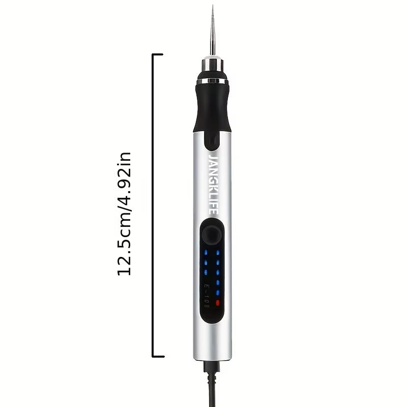 Kit Woodworking Engraving Pen DIY for Jewelry Metal Glass Mini Wireless Drill USB Cordless Rotary Tool